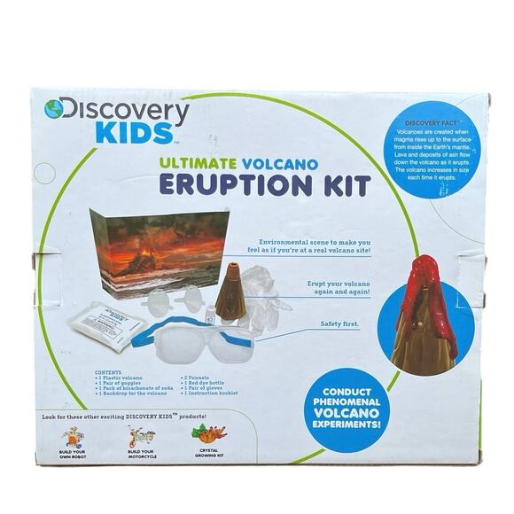 Discovery Kids Ultimate Volcano Eruption Kit, School Science Project, STEM - Picture 2 of 7